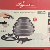 Batteria 14 pz pentole antiaderenti Lagostina