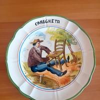 Piatti decorativi antichi mestieri veneti
