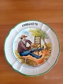 Piatti decorativi antichi mestieri veneti