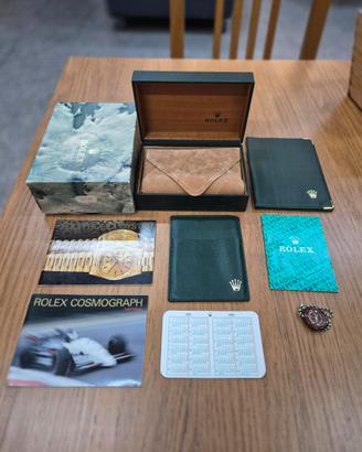 Rolex scatola e corredo originali Daytona 16520