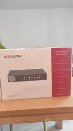 Switch Gigabit Hikvision 16 Porte - DS-3E0516-E(B)