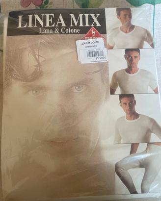 T-shirt e leggings lana e cotone