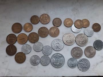 1  2  5 10 SCHILLING GROSCHEN REPUBLIK AUSTRIA