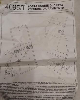 porta bobine di carta