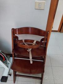 seggiolino in legno