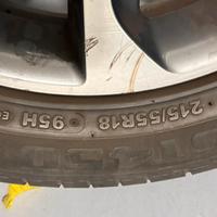 Cerchi lega 215/55:R18 Nissan Qashqai