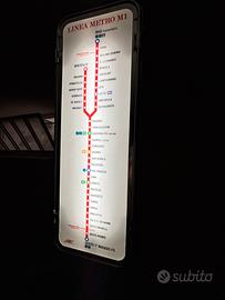 Lampada da terra Metro M1 Milano