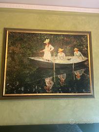 Quadro Monet con bella cornice
