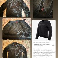 Giacca di pelle per moto