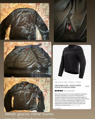 Giacca di pelle per moto