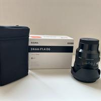 Sigma 24mm f1.4 DG Sony E Mount