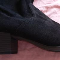 Stivali similpelle stretch con cartellino NUOVI