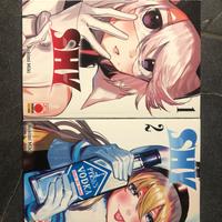Manga Shy volumi 1 e 2