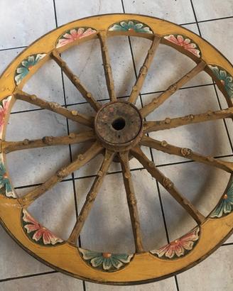 Antica ruota di carro