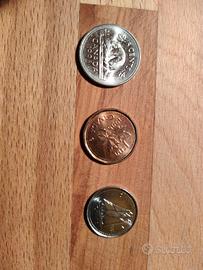 Lotto 3 monete Canada 1995