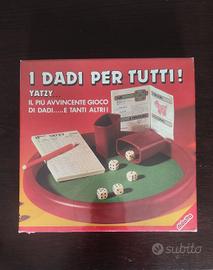 gioco da tavolo dadi