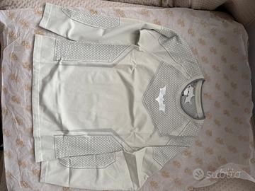 Youngla Batman Compression Longsleeve off ehite M