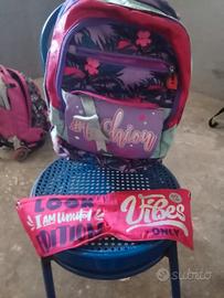 due zaini scuola elementare bambina