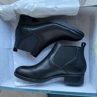 Tronchetti pelle Geox nuovi anti pioggia n36