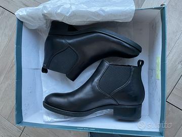 Tronchetti pelle Geox nuovi anti pioggia n36