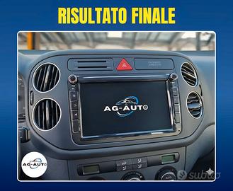 VK Tiguan KIT COMPLETO Autoradio android 8 pol.