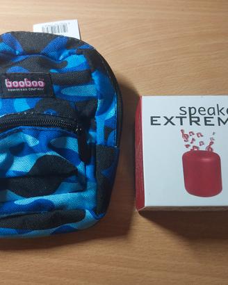 Borsa/astuccio con dentro uno speaker Bluetooth