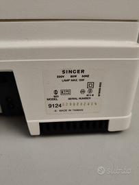 macchina da cucire singer