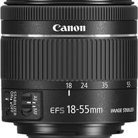 Canon EF-S 18-55mm f/4-5.6 IS STM Obiettivo, Nero