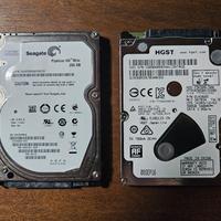 Hard Disk Seagate 250gb e HGST 500gb