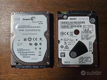 Hard Disk Seagate 250gb e HGST 500gb