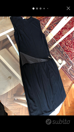 Abito Versace nero a tubino