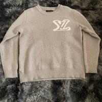 Maglione luis vuoitton 100% cotone e confortevoke