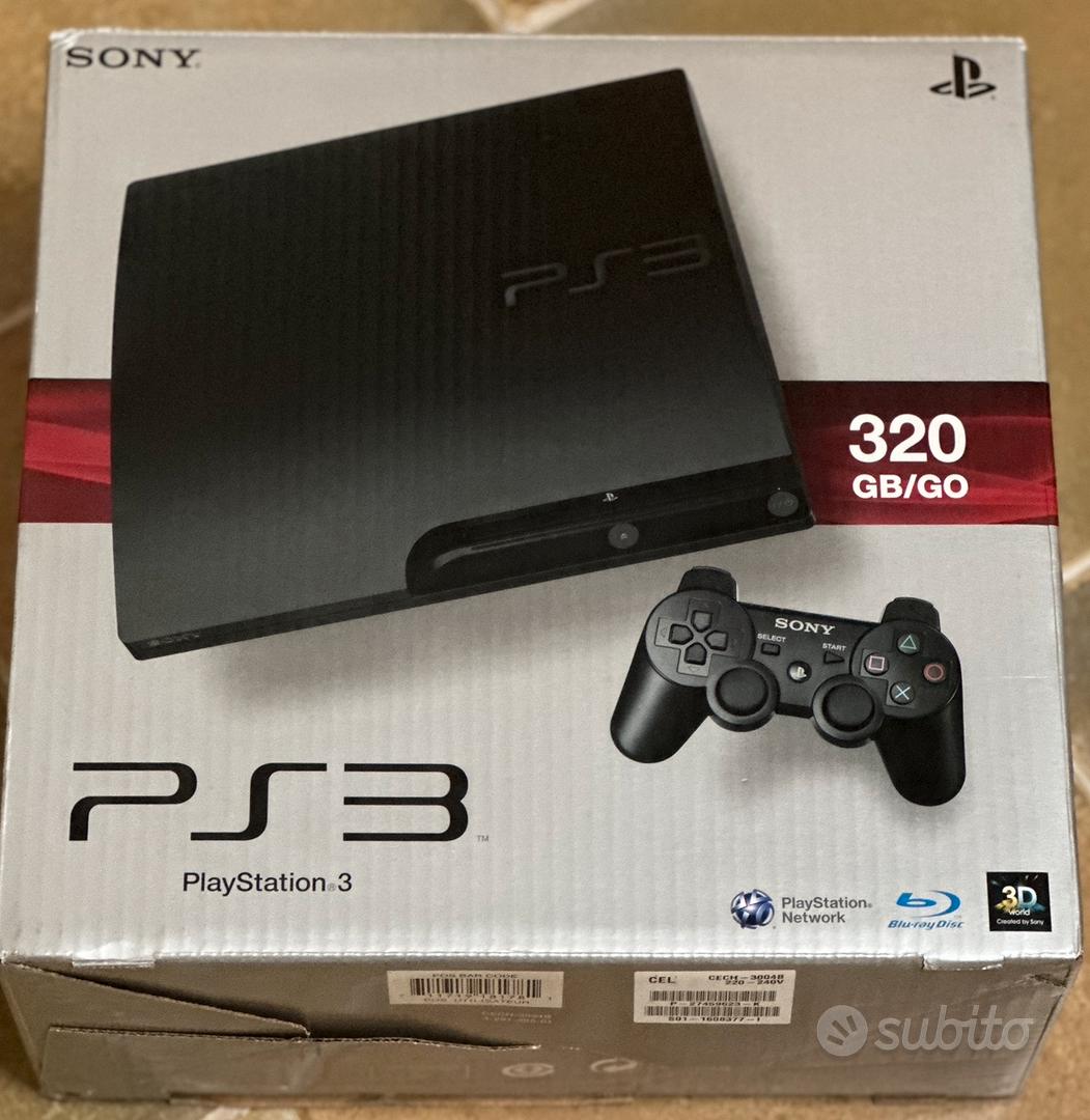 CONSOLE PLAYSTATION 3 SLIM 320Gb USATA - Console e Videogiochi In vendita a  Rieti