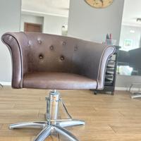 2 poltrone parrucchiere 1 lavatesta