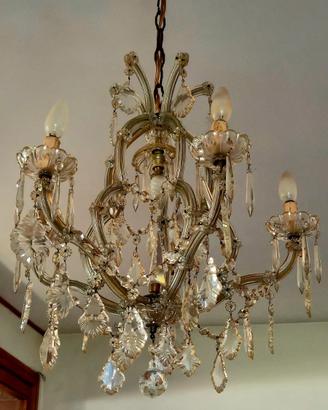 Lampadario chandellier a goccia