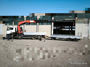 Camion Gru 8x2 man +F1150+ bertoja 3assi spring