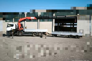 Camion Gru 8x2 man +F1150+ bertoja 3assi spring