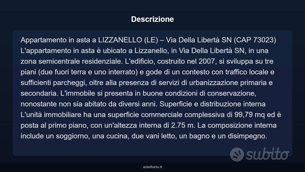 Appartamento – Lizzanello, Lecce - Vista 4