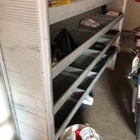 Scaffale in alluminio