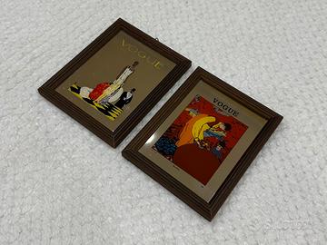 Coppia Specchi Vintage VOGUE - anni ‘70/‘80