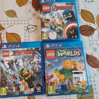 videogiochi lego ps4 in foto : 3 pezzi