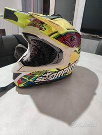 Casco Scorpion Vx-20 Air Giallo