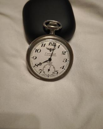 Cortébert Orologio Manuale Da Taschino Ferrovie