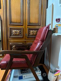 Poltrona lavorazione antica