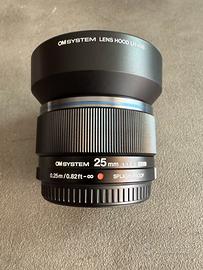 OM System M.Zuiko 25mm f/1.8 II