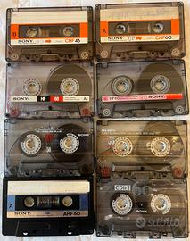 8 cassette Sony normal usate