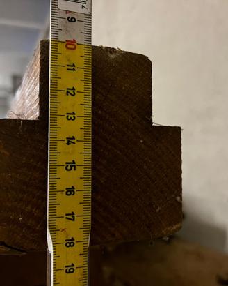 Travetti in legno porta tavelle