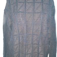 Maglione in lana e cotone.