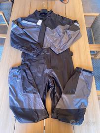 Tuta ANTIPIOGGIA Moto 1.0 iXs nero-antracite