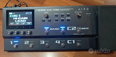 Boss GX-100 pedaliera per chitarra o basso